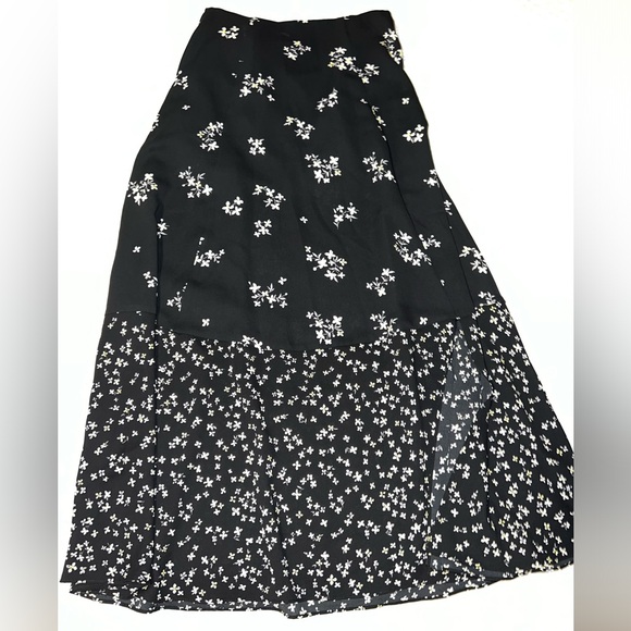 Bar III black floral maxi dress SZ S - Picture 7 of 12